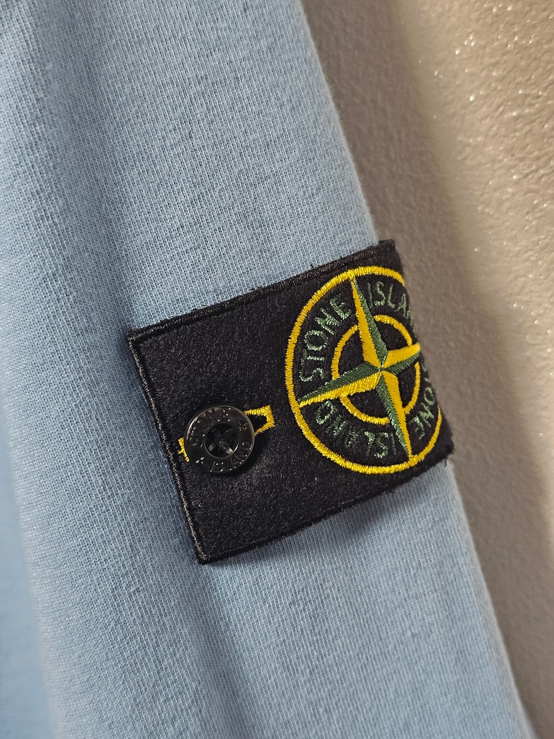 스톤아일랜드 가먼트 다이드 거즈드 코튼 크루넥 스웨트셔츠 (새 상품) 상품이미지3