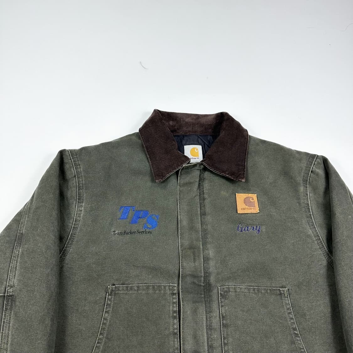 칼하트 오리지널 C03 모스그린 워크자켓 (L) 상품이미지1