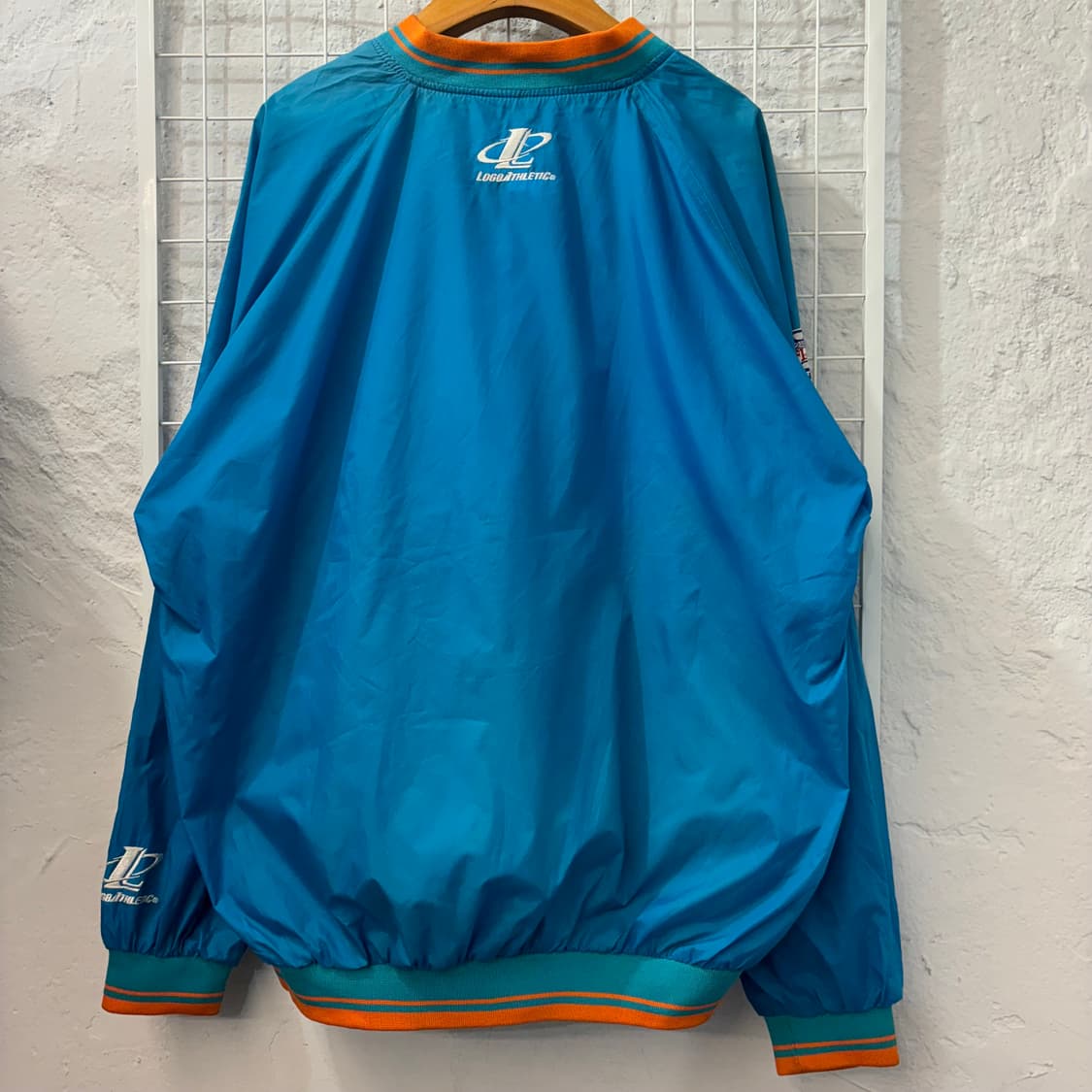 NFL X 로고 애슬래틱 90s 올드스쿨 캐롤라이나 팬서스 웜업 XL 상품이미지2