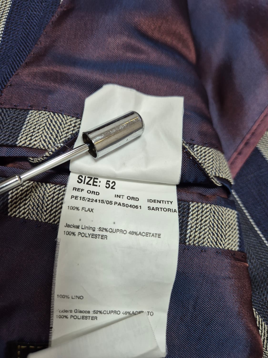 가브리엘 파시니 금장 자켓/52 상품이미지7