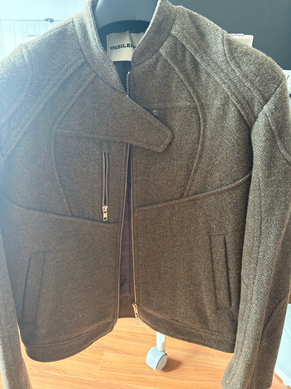 인사일런스 자켓 브라운 상품이미지1