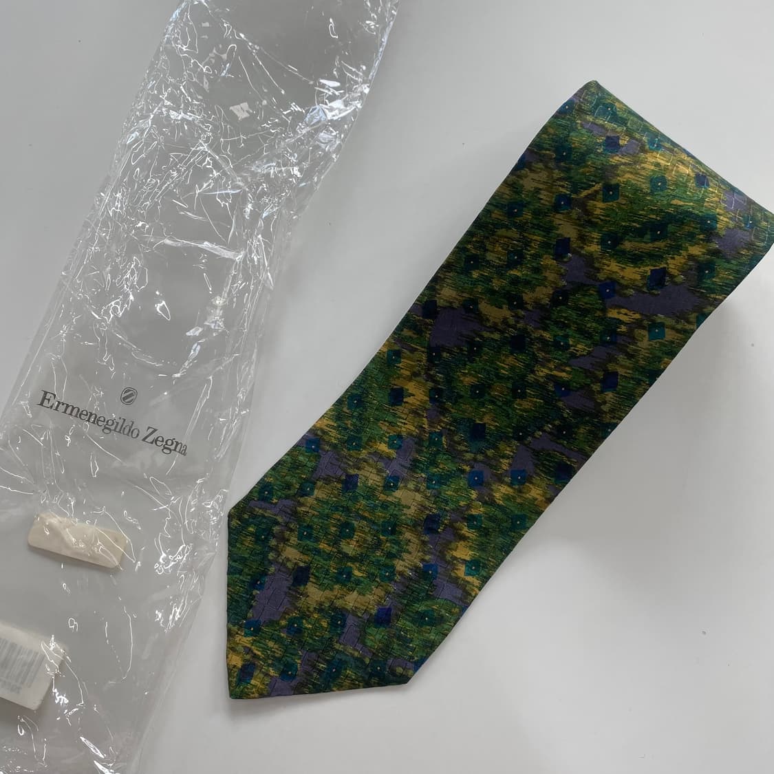 택달린 미사용품 에르메네질도 제냐 정품 명품 넥타이 상품이미지4