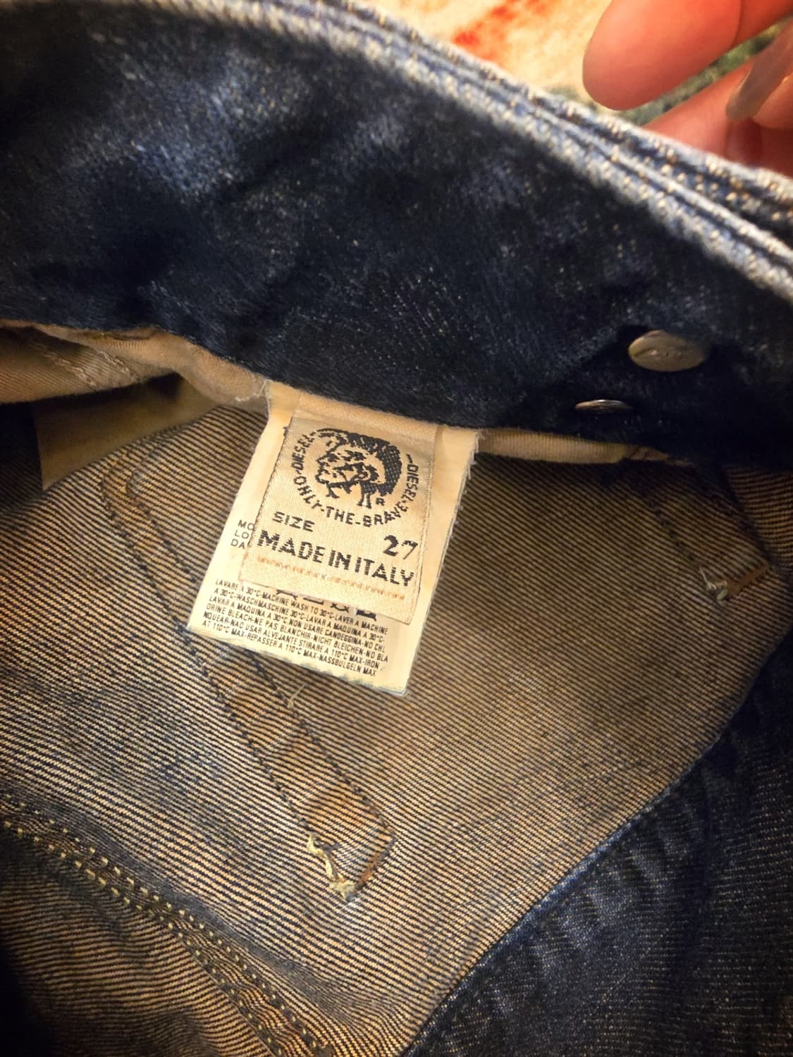  디젤(Diesel) 디젤진 브츠컷 청바지 상품이미지5