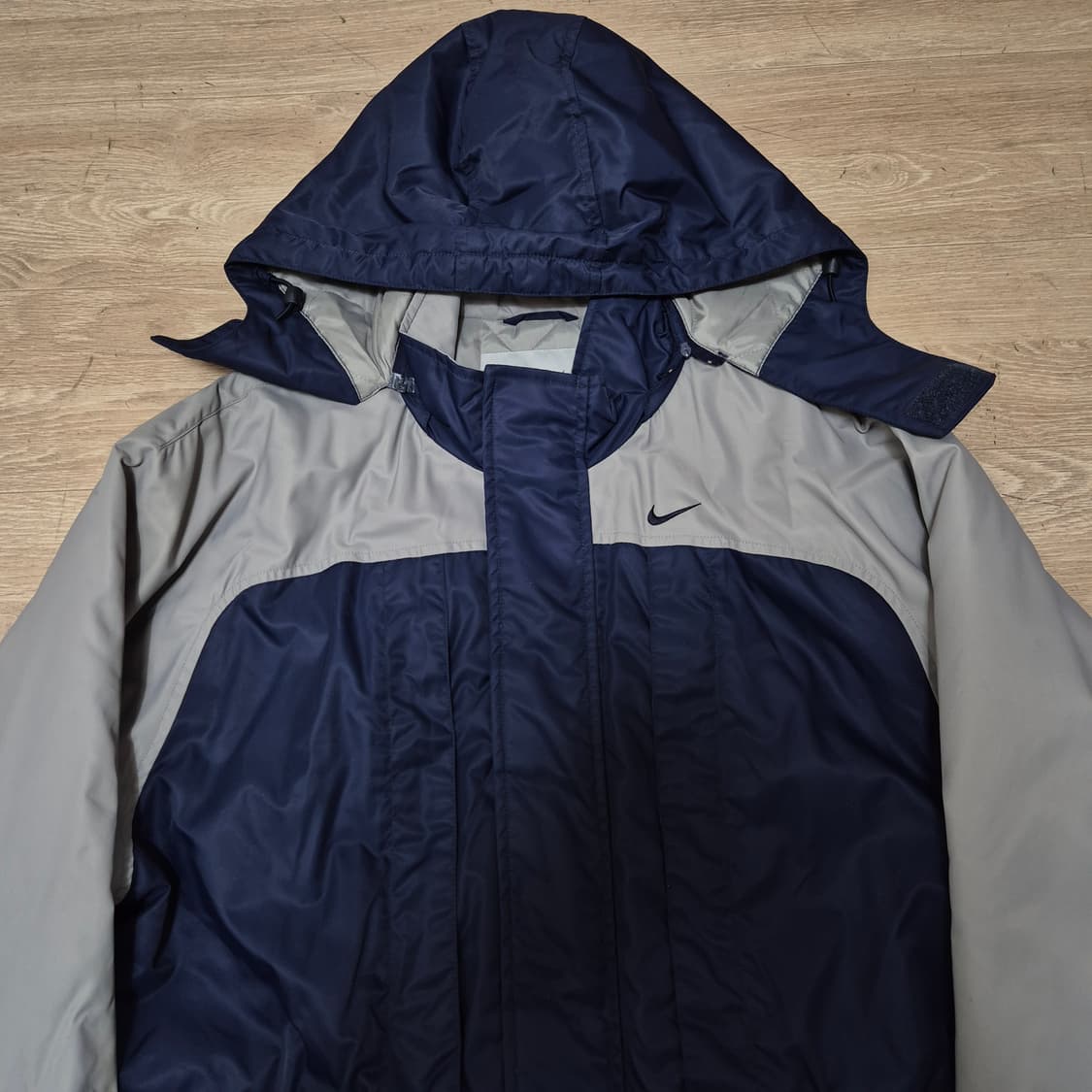 나이키 빅스우시 배색 후드 돕바 롱패딩 점퍼 M(95) 상품이미지2