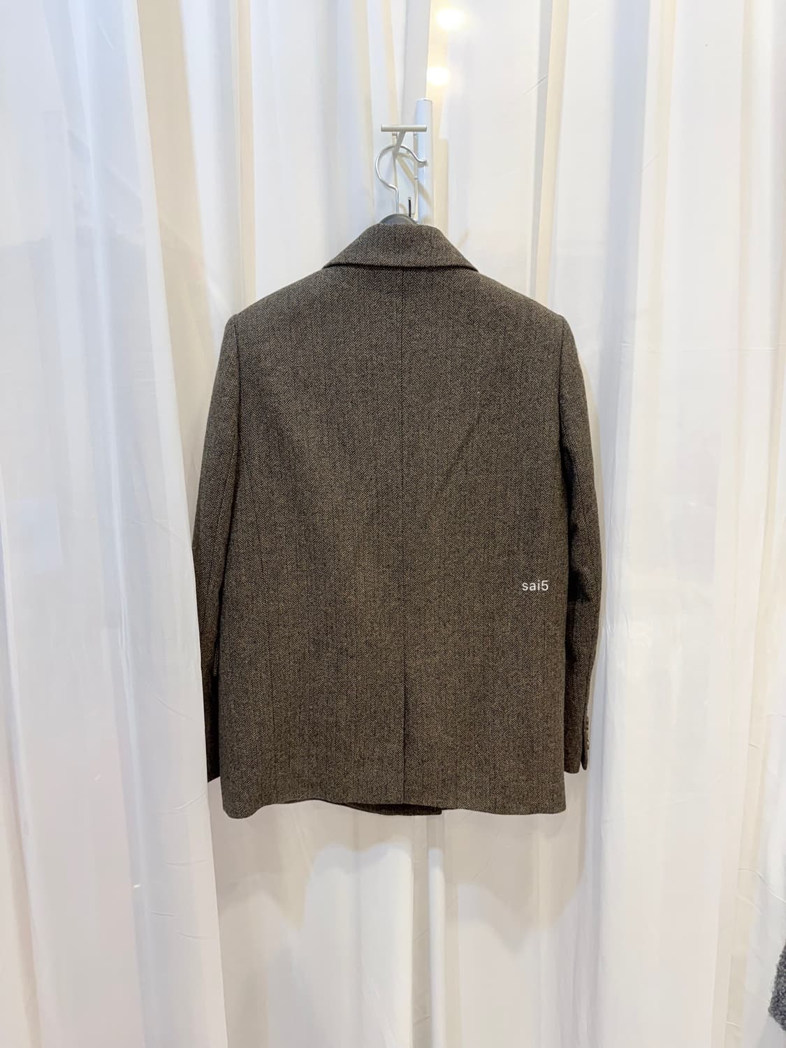 닐바이피 헤링본 더블자켓 상품이미지6