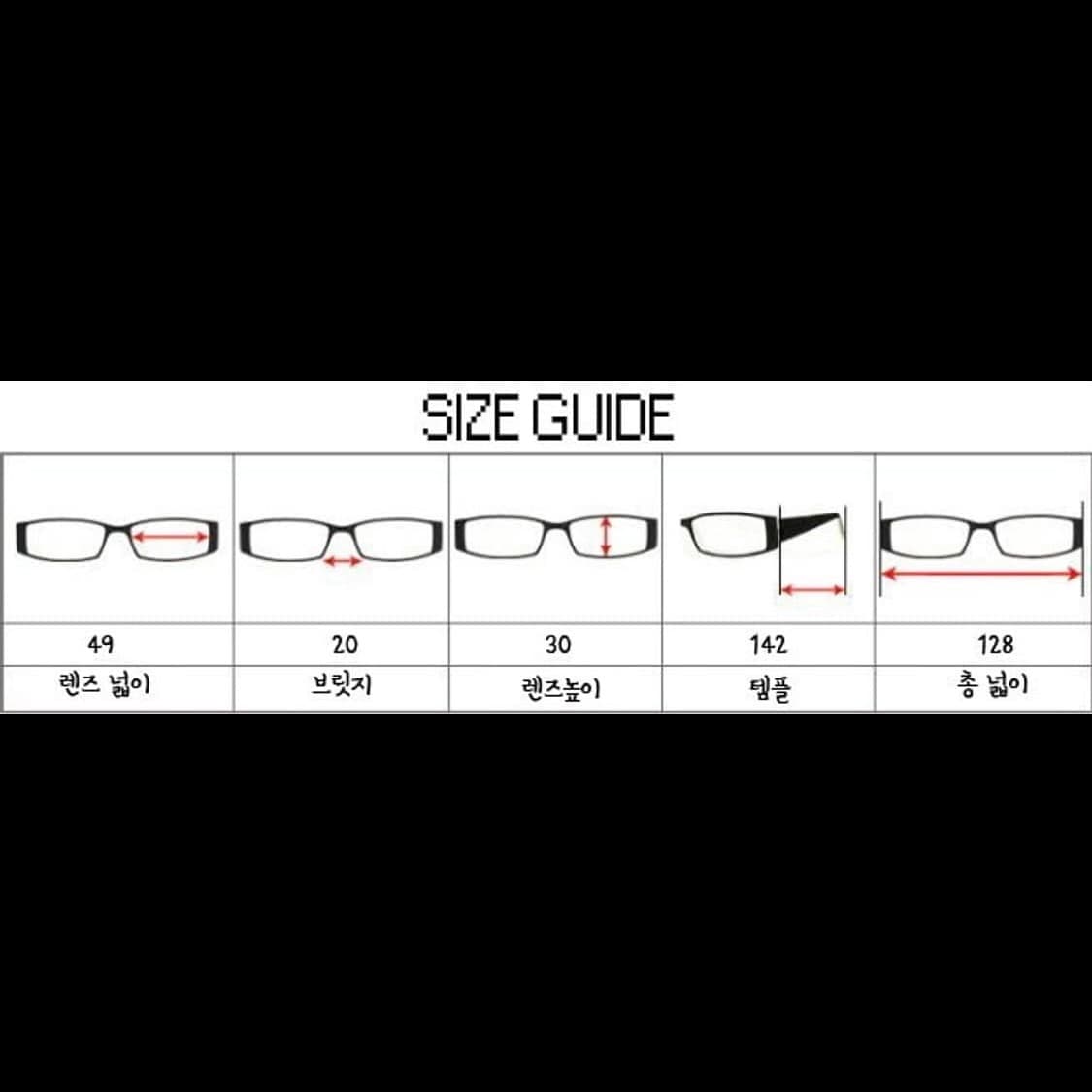 빈티지 무테안경 상품이미지3