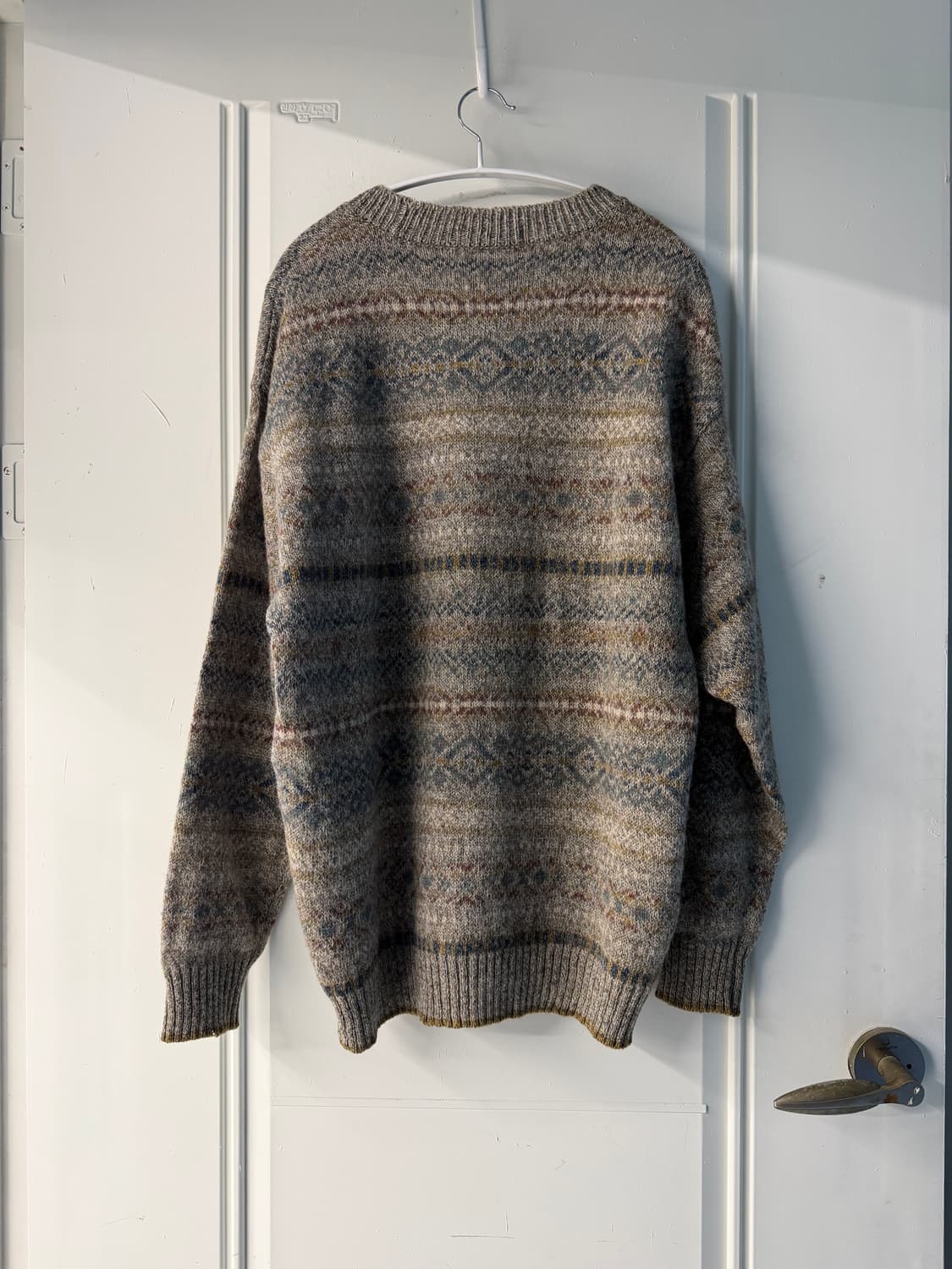 빈티지 노르딕 그레놀라코어 스웨터 상품이미지6