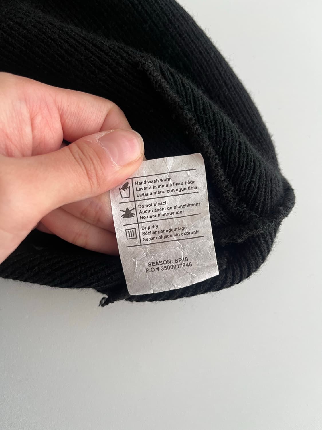 칼하트 비니 블랙 상품이미지5