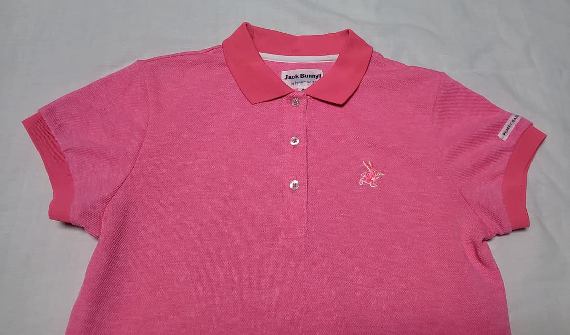 파리게이츠 잭바니 여성용 로고 포인트 반팔 카라 티셔츠 S사이즈 상품이미지3