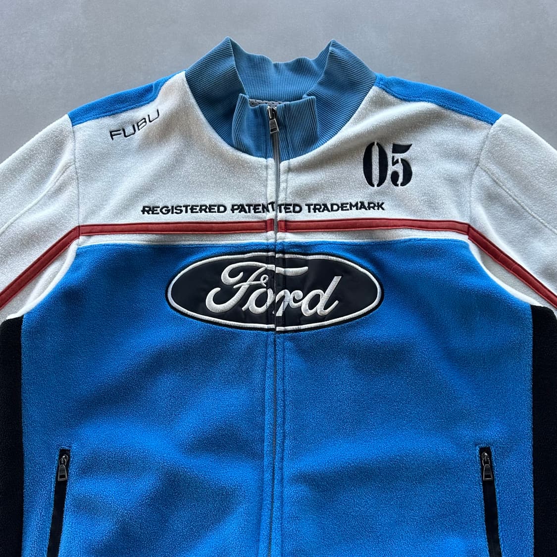 [XL]FUBU 후부 포드 레이싱 플리스 자켓 상품이미지5