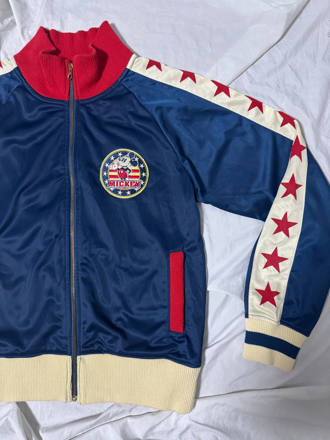 디즈니 미키마우스 스타패턴 트랙탑 성조기 상품이미지3
