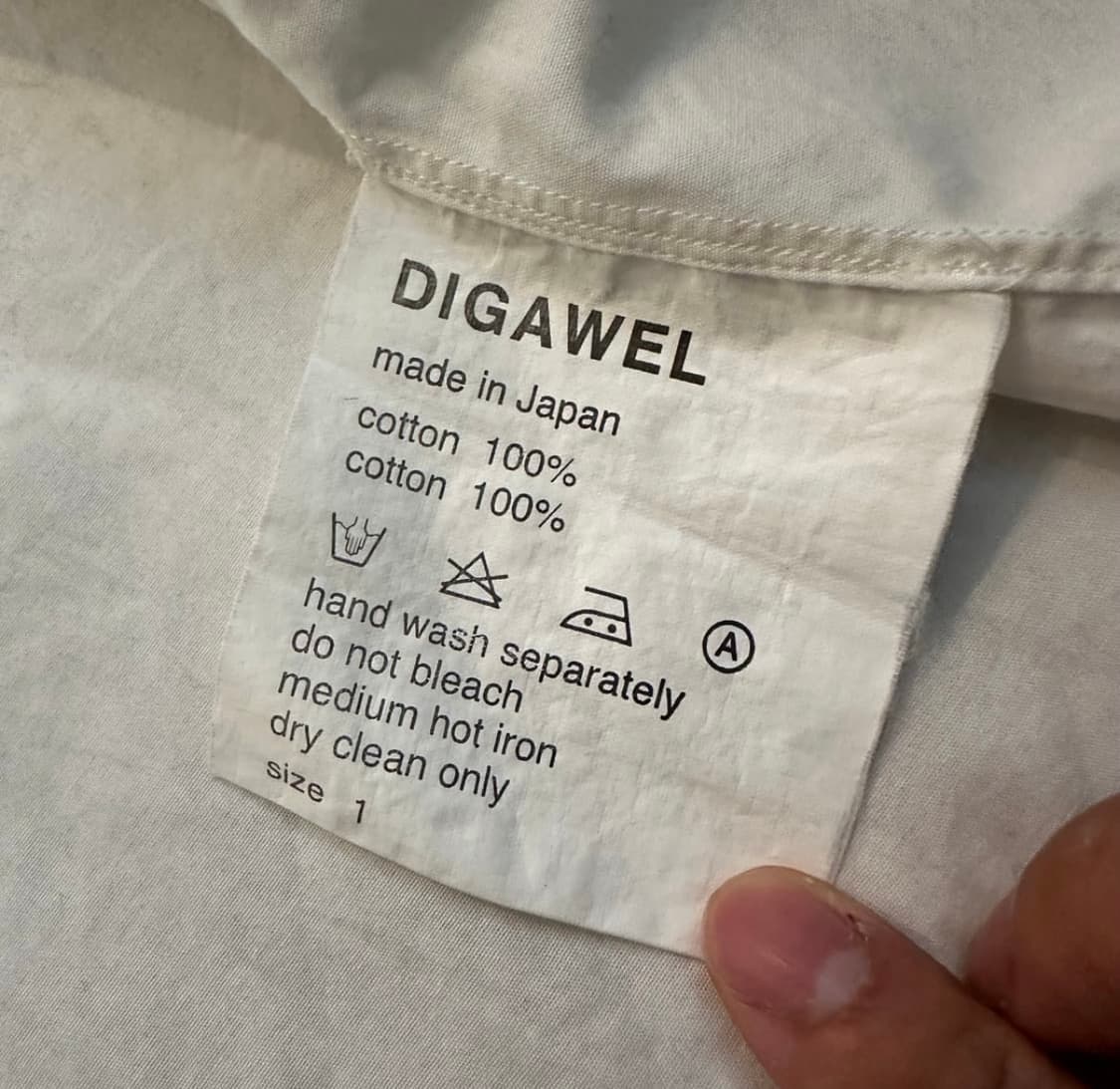 디가웰 긴팔 화이트 셔츠 상품이미지4