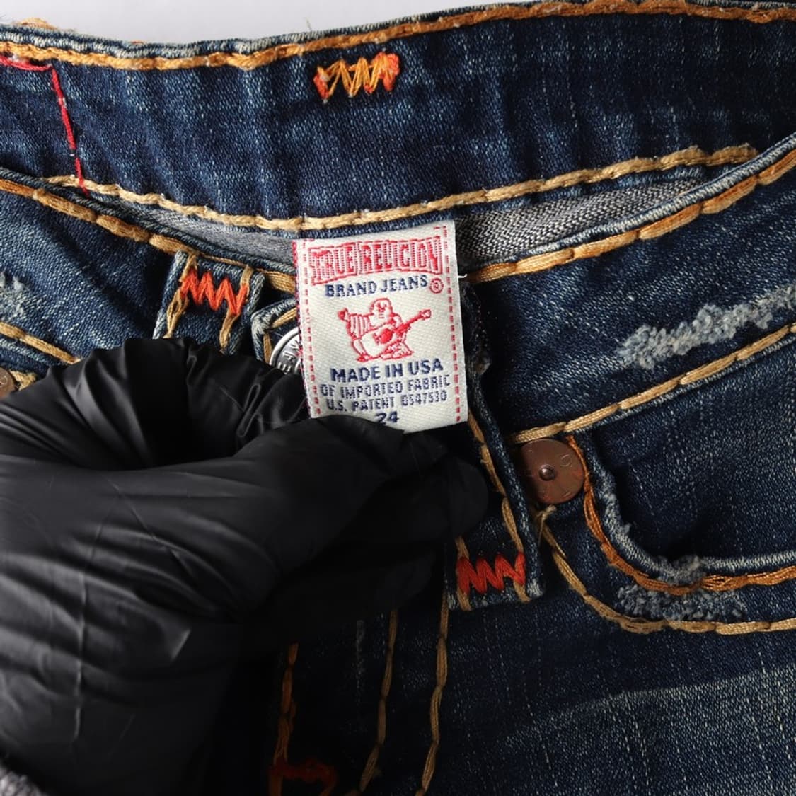 트루릴리전 조이 빅티 로우라이즈 부츠컷 데님 24 상품이미지6