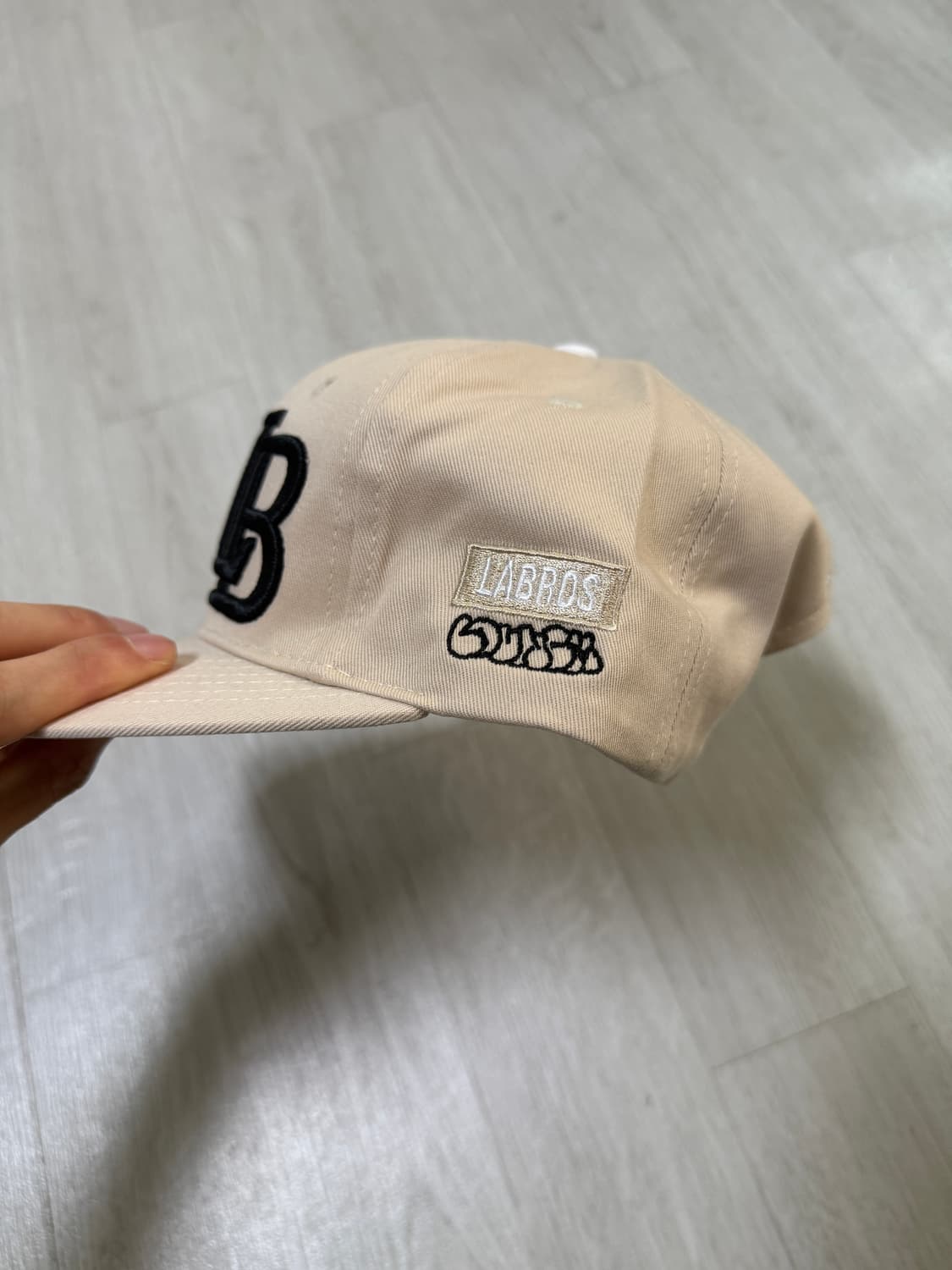 Labros LT/LB 6-panel Cap Beige 상품이미지2