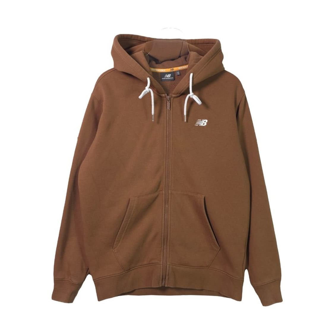 뉴발란스 1906 백로고 브라운 기모 후드집업 M 상품이미지1
