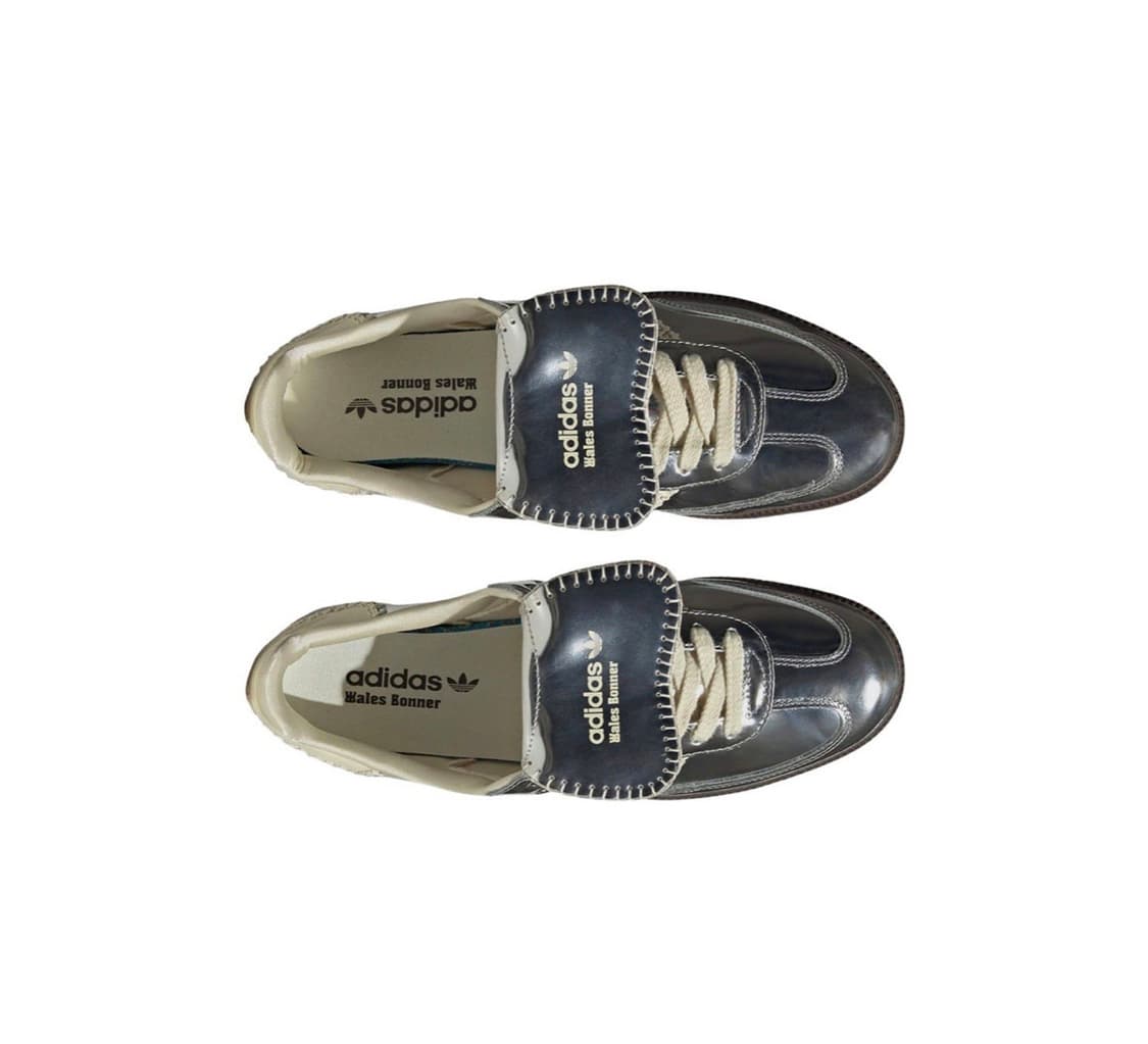 285) 아디다스 웨일즈보너 삼바 실버 메탈릭 상품이미지3