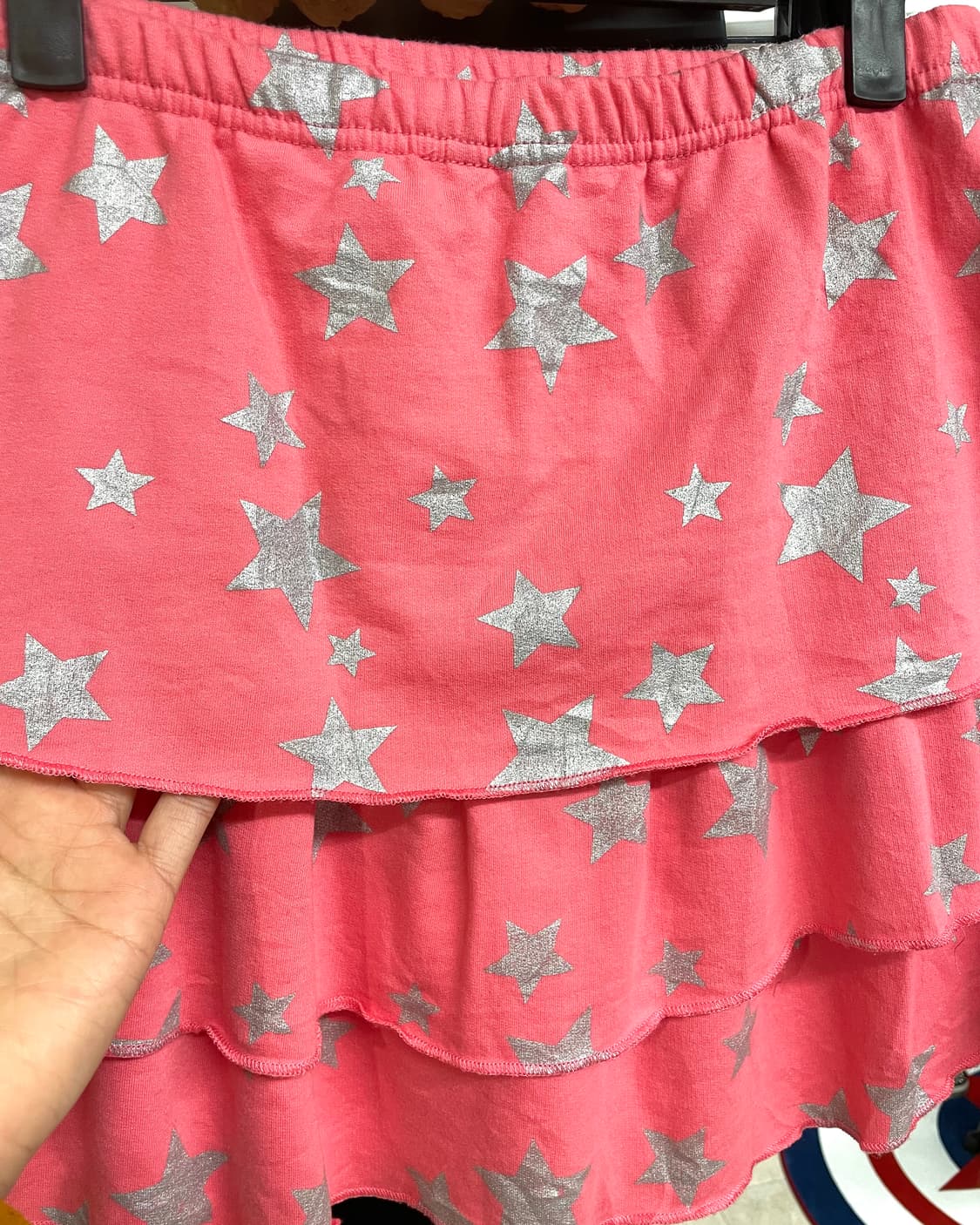 Coral Silver Star Lace-Up Skirt  상품이미지4