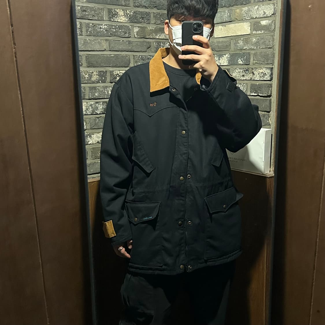 XL) Cripple Creek 웨스턴 백자수 캔버스 워크 자켓 상품이미지9