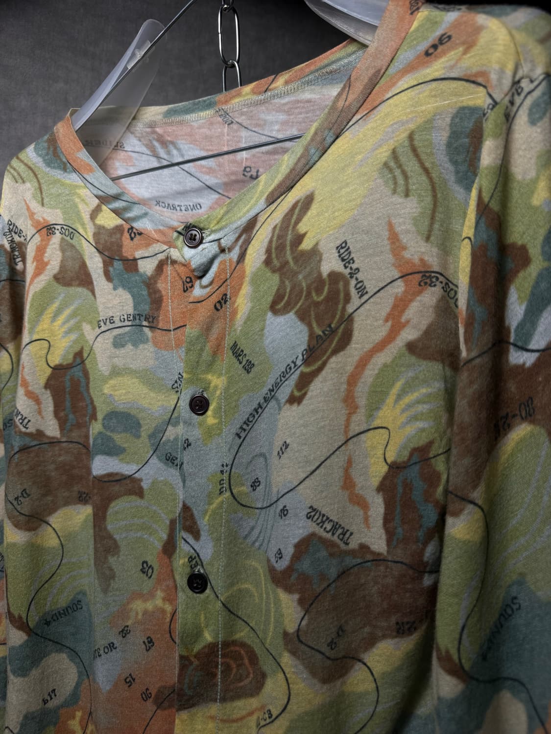 Yohji Yamamoto Femme Geographic Cadigan 상품이미지4