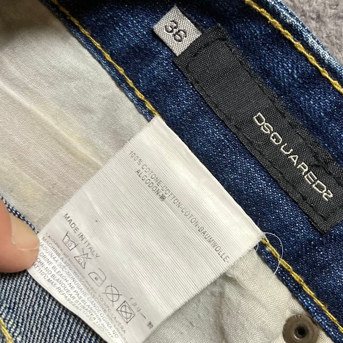 디스퀘어드2 데님팬츠 SIZE 36 상품이미지5