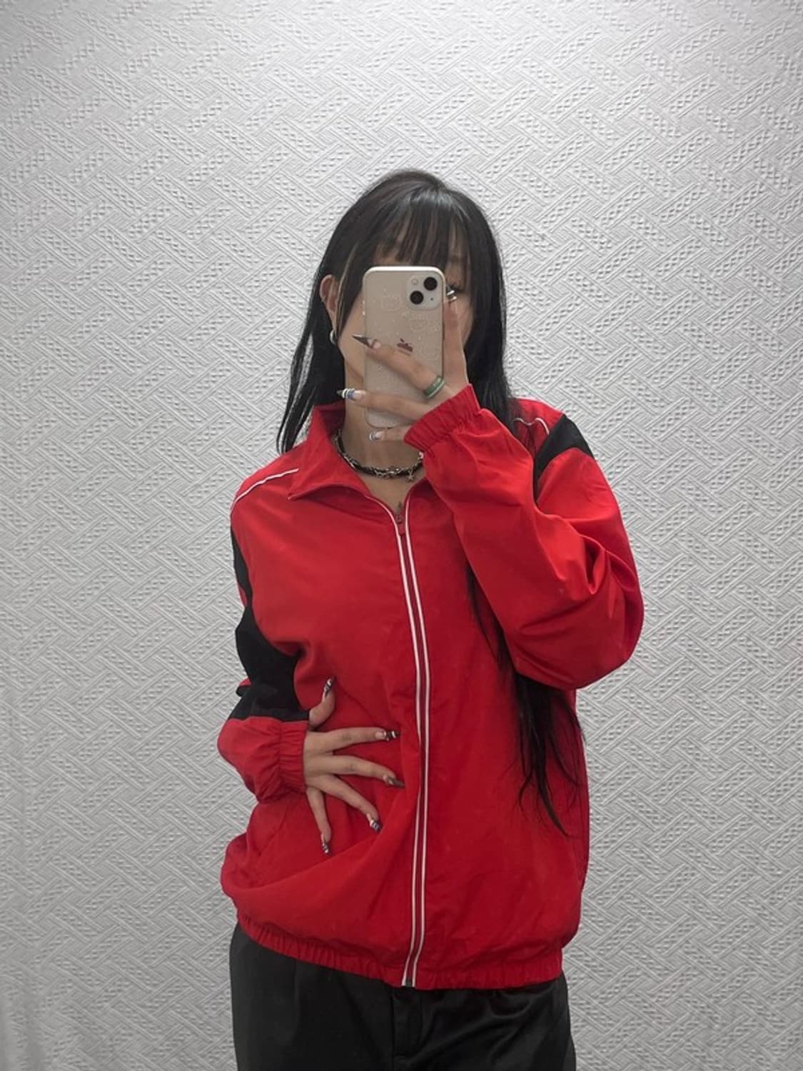 엄브로 레트로 빈티지 00's 바람막이 자켓 L C07686 상품이미지1