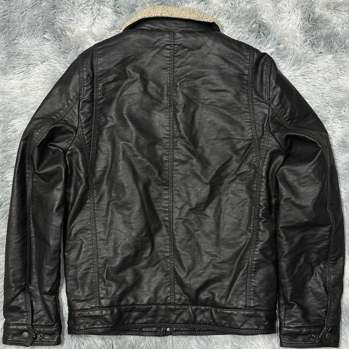 리바이스 양털 트러커 가죽자켓 s 상품이미지6