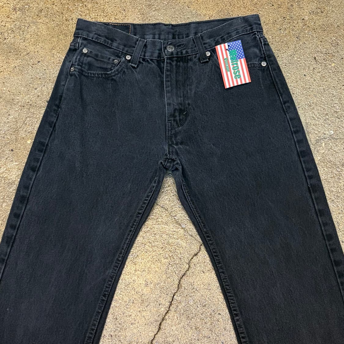 00s 미국 빈티지 리바이스 505 블랙진 청바지 상품이미지2