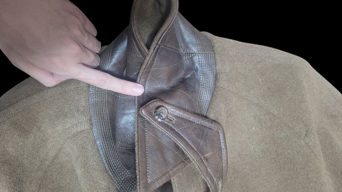 [샘플, L] 유스 레더 트림 맥코트 상품이미지3