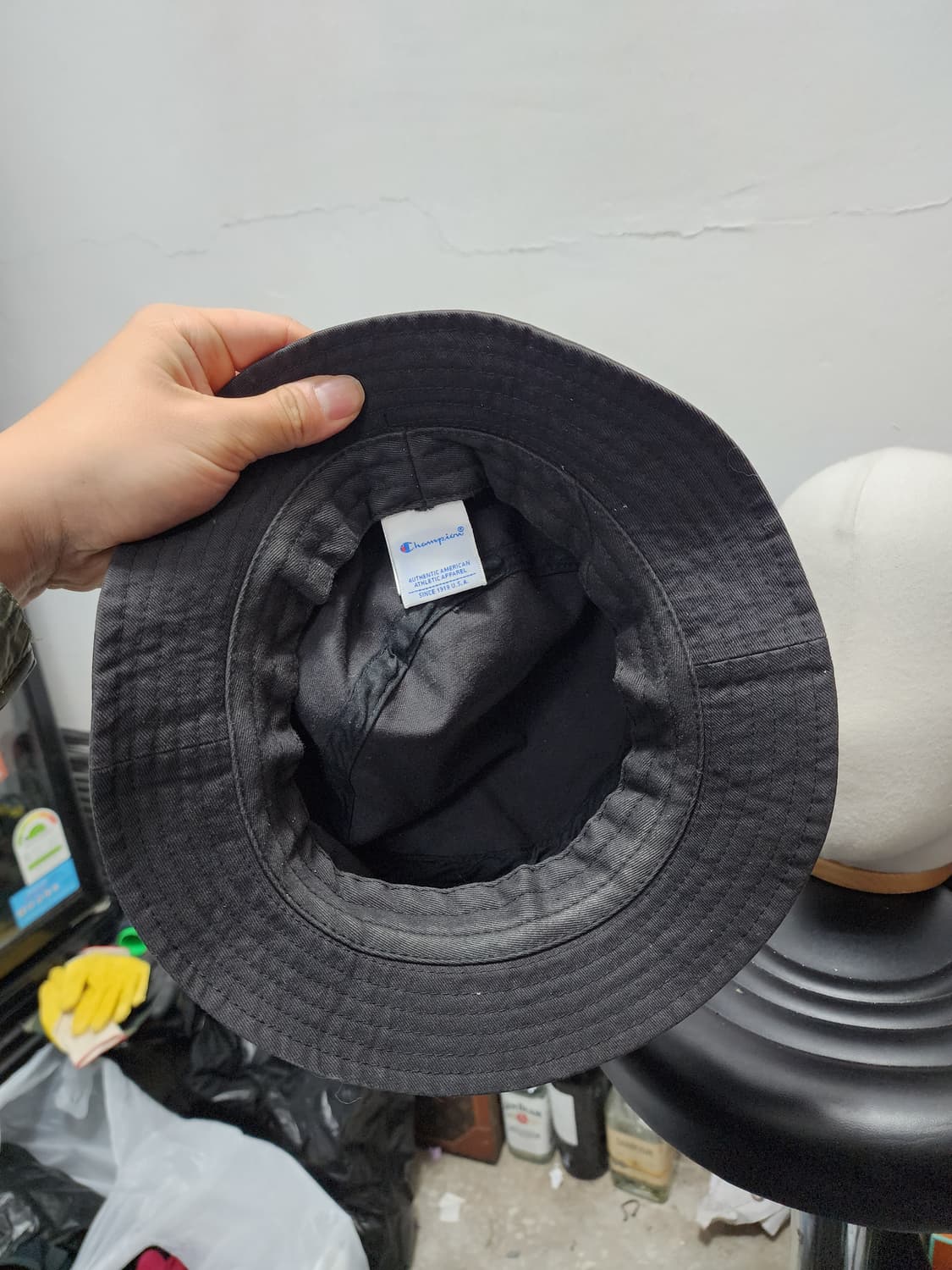 챔피온 블랙 버킷햇  상품이미지5