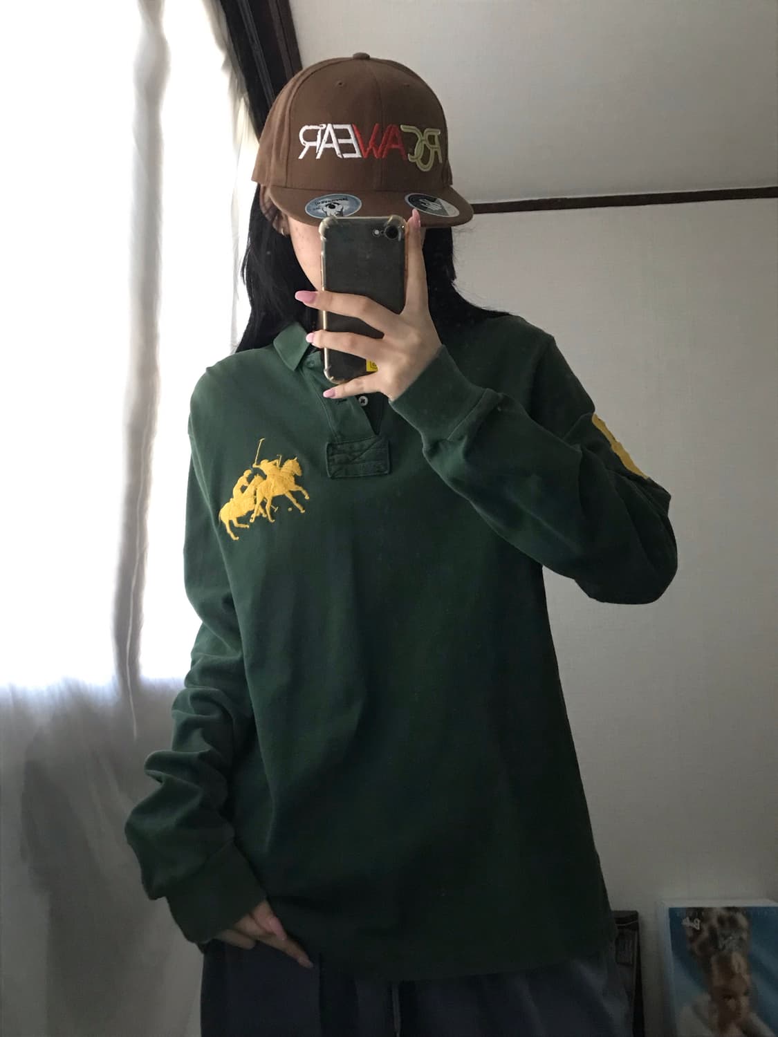 폴로 그린 빅포니 럭비티셔츠 상품이미지5