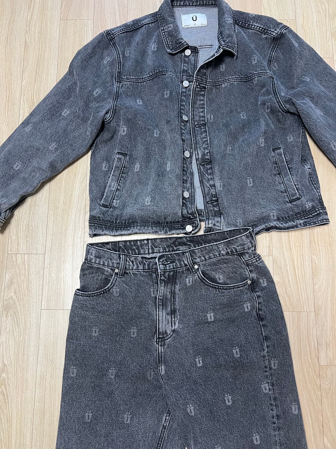 이스트쿤스트 데님 셋업 상품이미지4