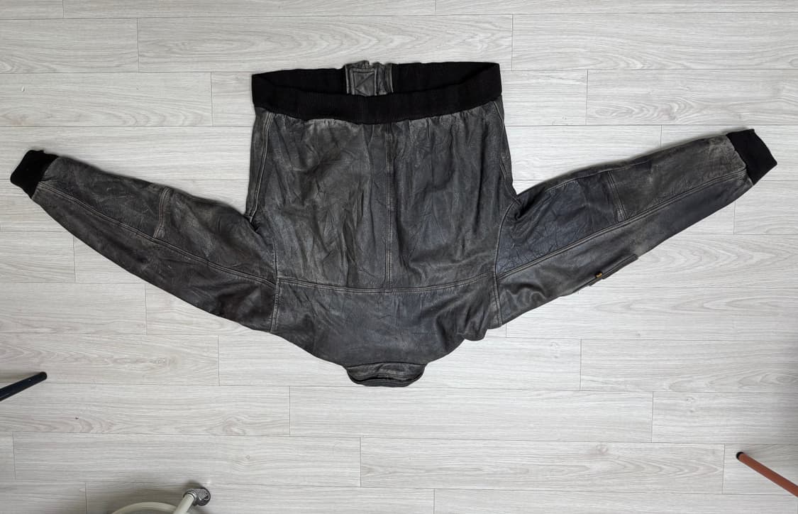 알파 인더스트리 A-2 리얼레더 자켓 (L) 상품이미지2