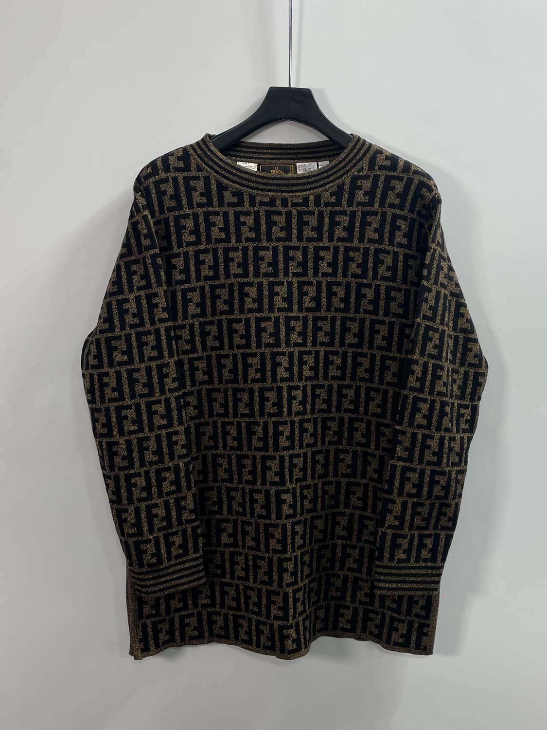 펜디 주카패턴 울 라운드 니트 (on.580)   상품이미지1