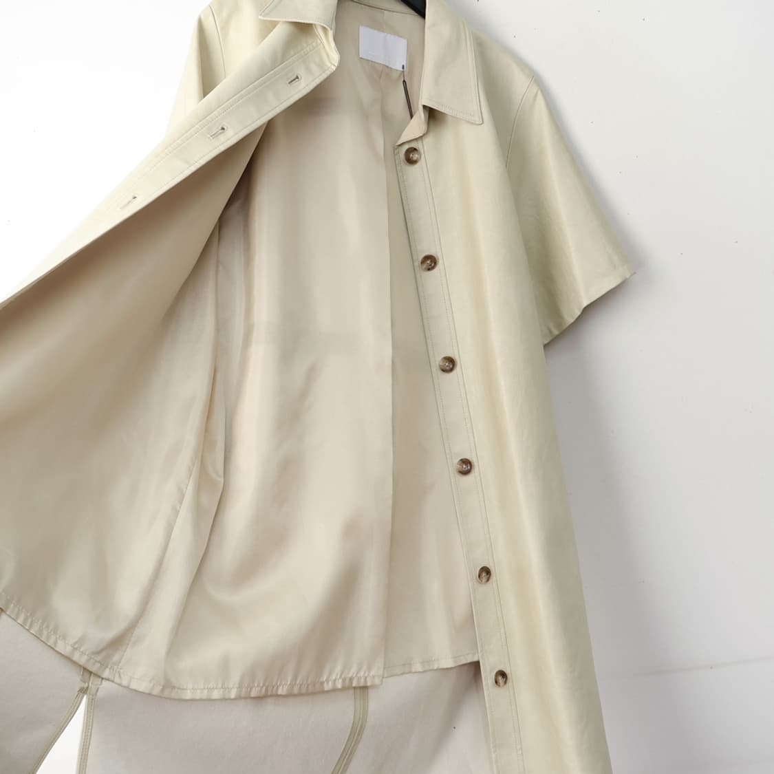 66/새상품 VOV 인조가죽 원피스 자켓 상품이미지7