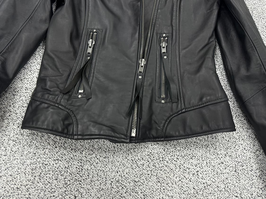 마이클코어스 램스킨 스터디 라이더자켓 상품이미지3