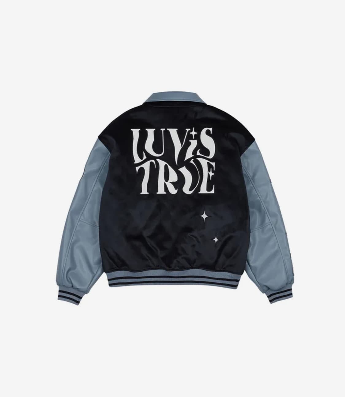 러브이즈트루 LVT VARSITY JACKET(BLUE) 상품이미지3