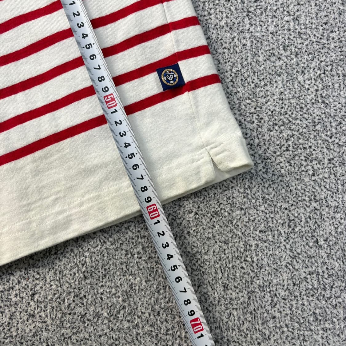 실측 럭키슈에뜨 여성 스트라이프 티셔츠 0331J 상품이미지6