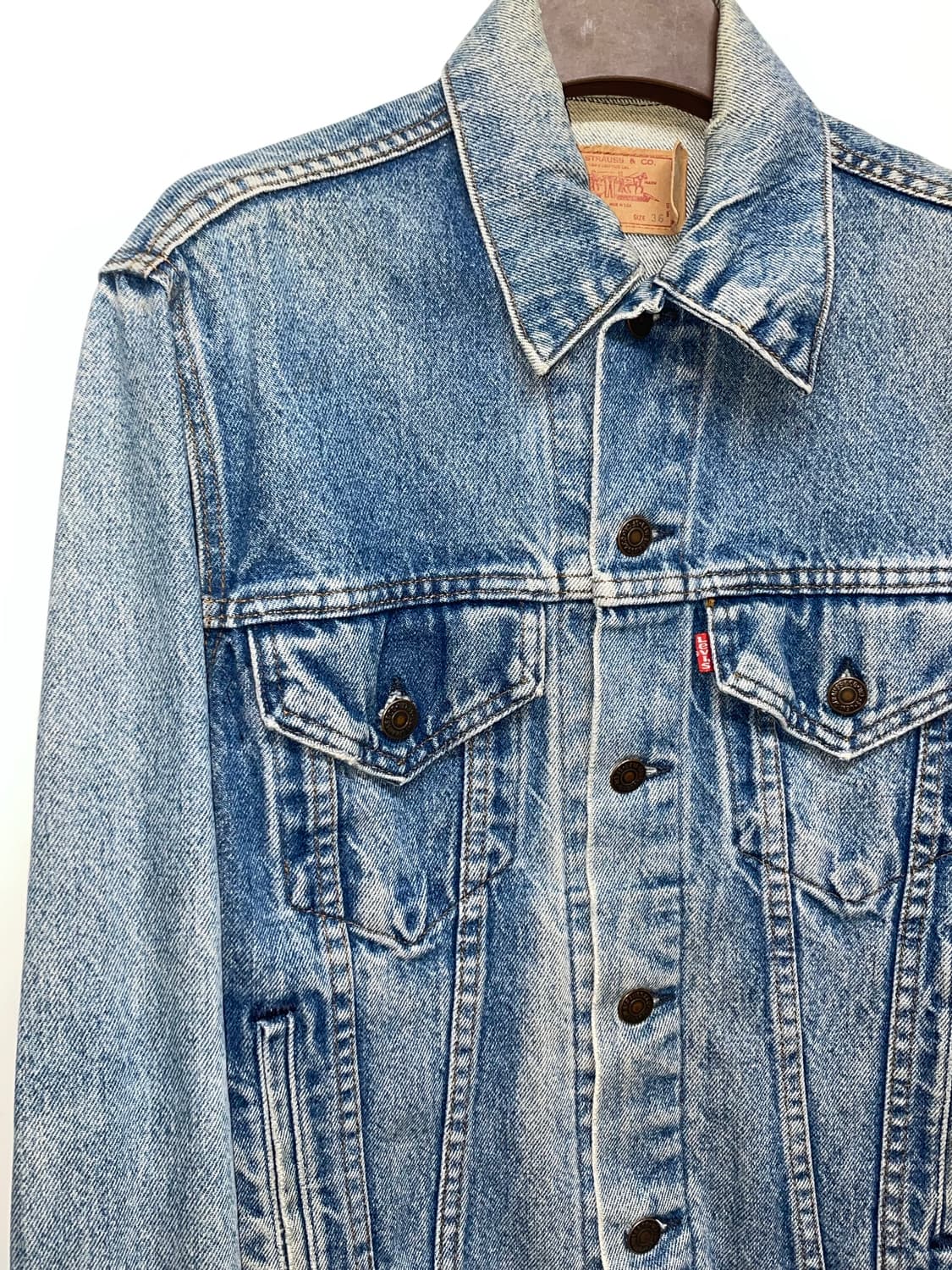 리바이스 데님 청자켓 상품이미지3