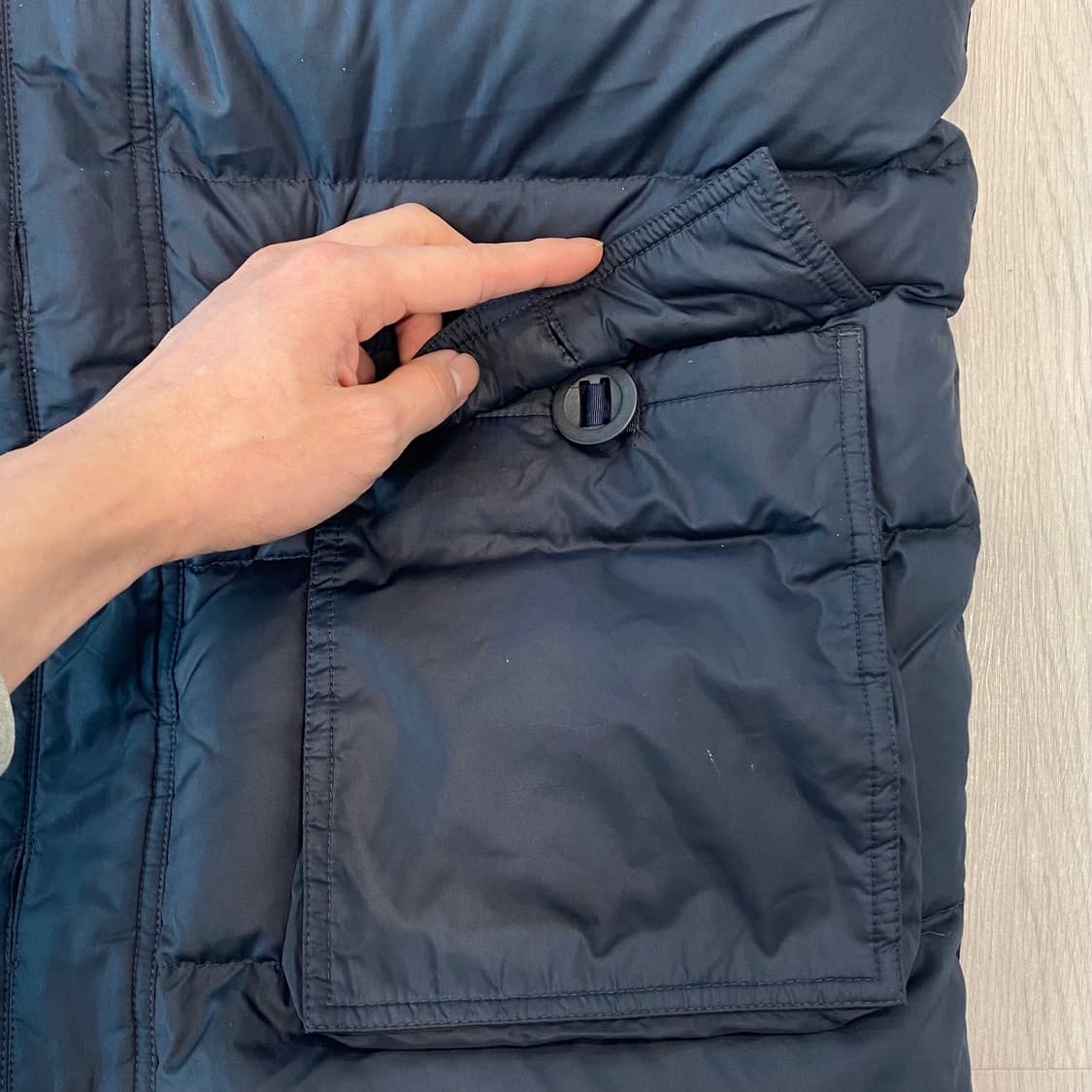 스노우피크 펄 덕 다운 패딩 네이비 95 상품이미지5