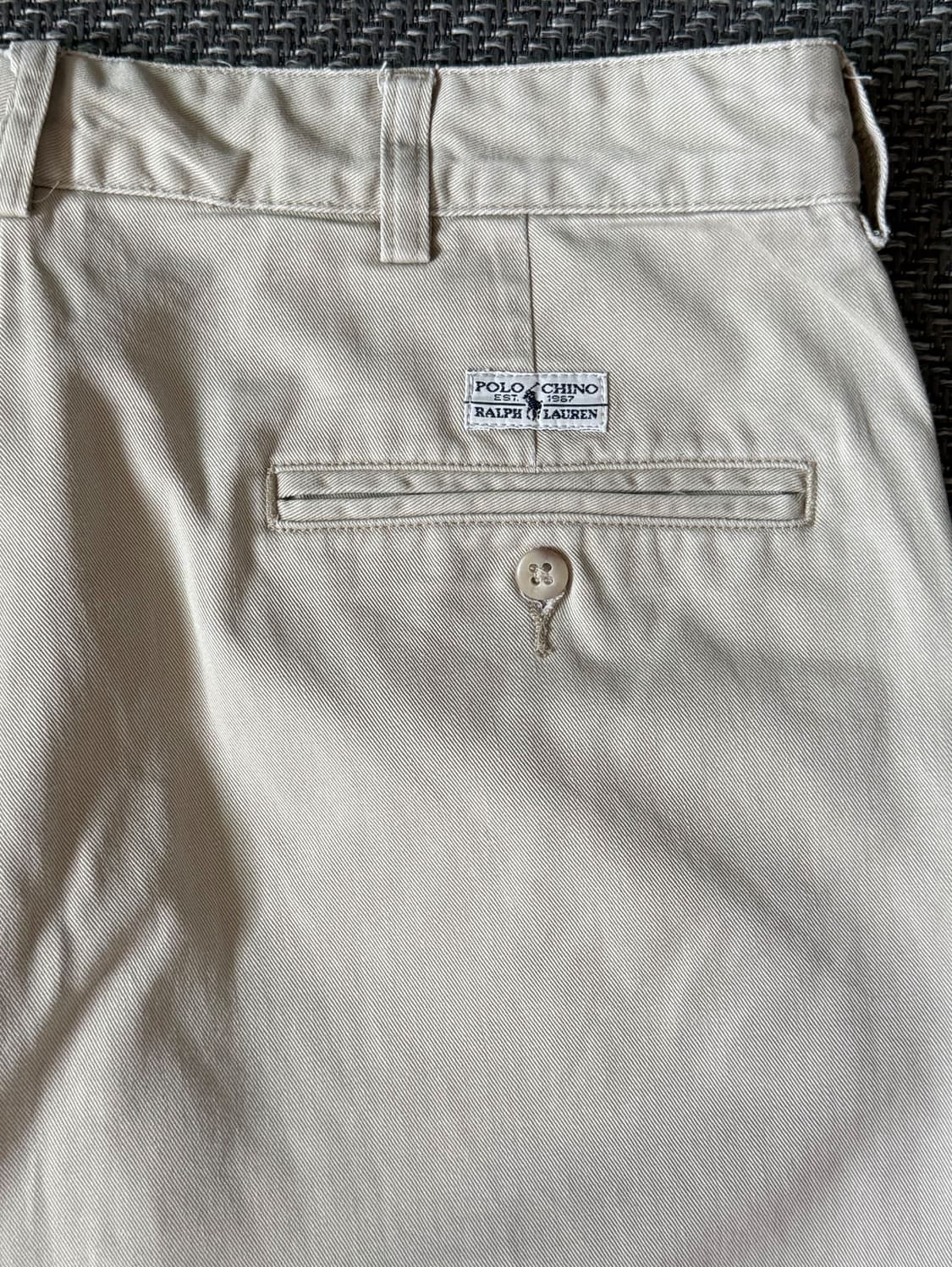 (34) 90s 폴로 랄프로렌 HAMMOND 더블 플리츠 치노팬츠 상품이미지6