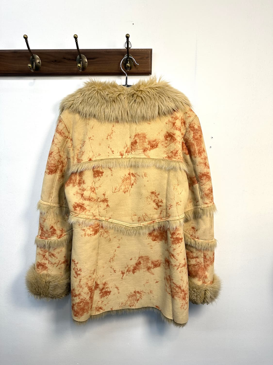 Japan y2k 다니엘 폭스 스웨이드 무스탕 상품이미지4