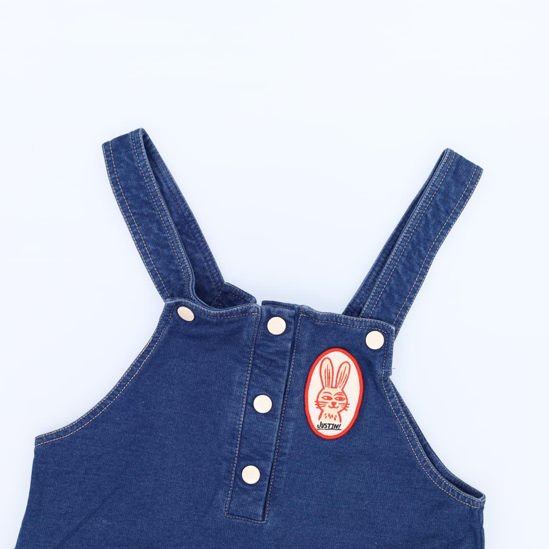 [130] 베베드피노 키즈 멜빵 청치마 1204HR2 상품이미지3