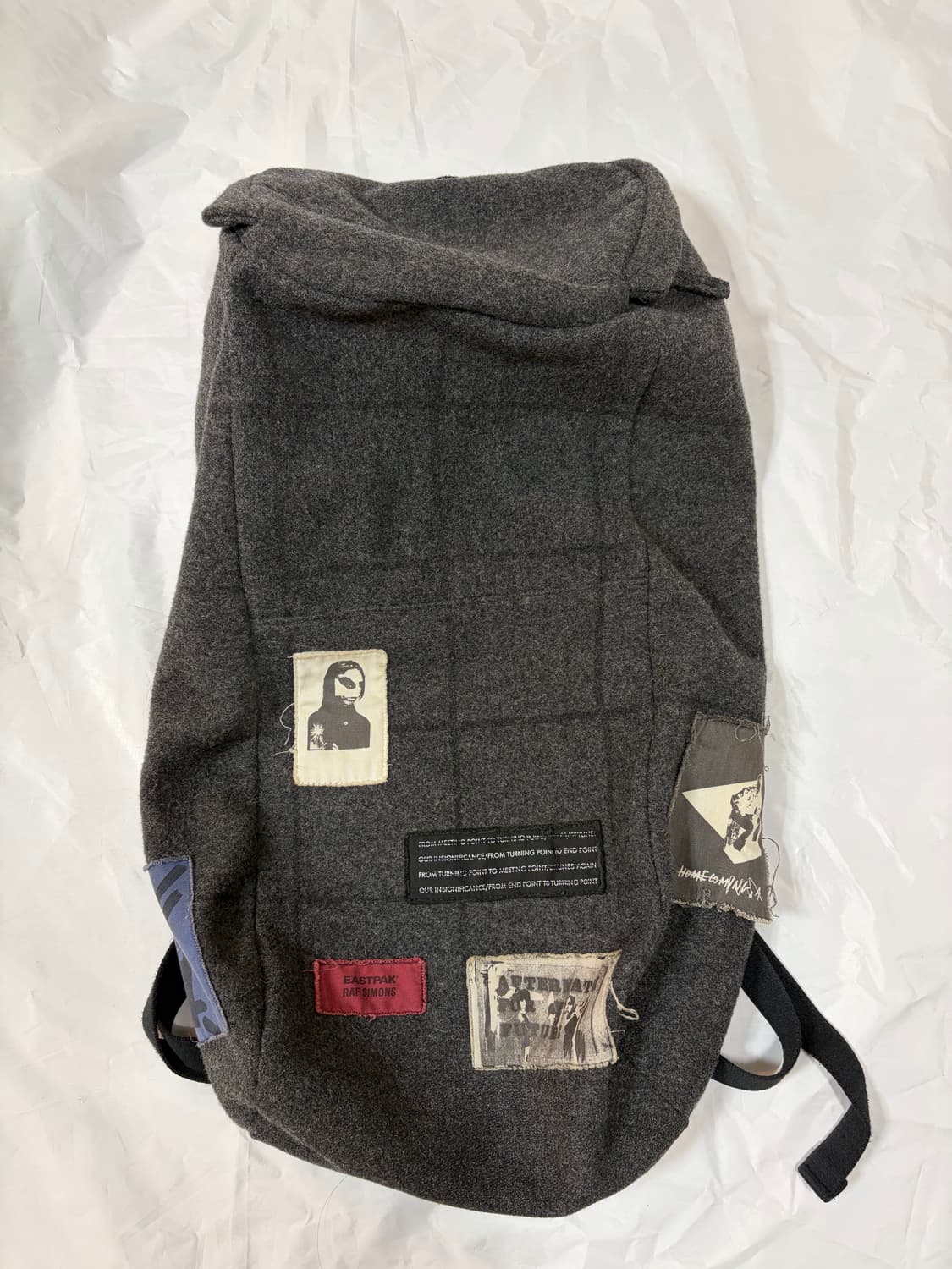 라프시몬스/08fw 패치 백팩/OS 상품이미지2