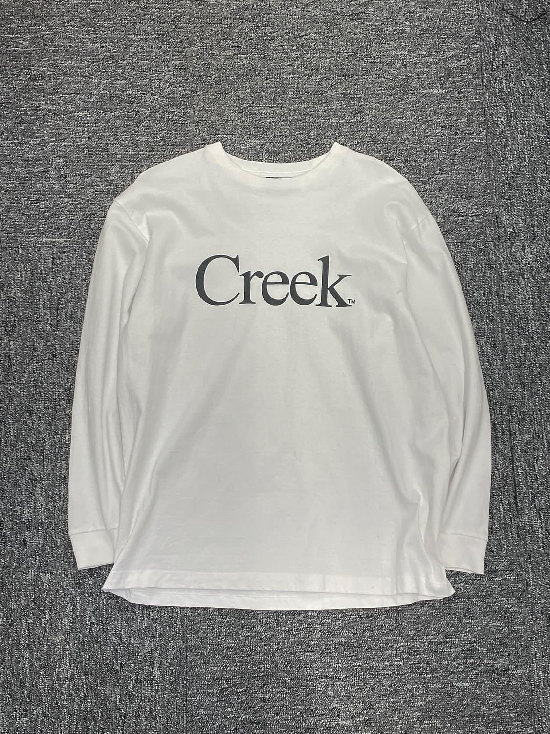 Creek 크릭 재팬브랜드 로고 롱슬리브 상품이미지2