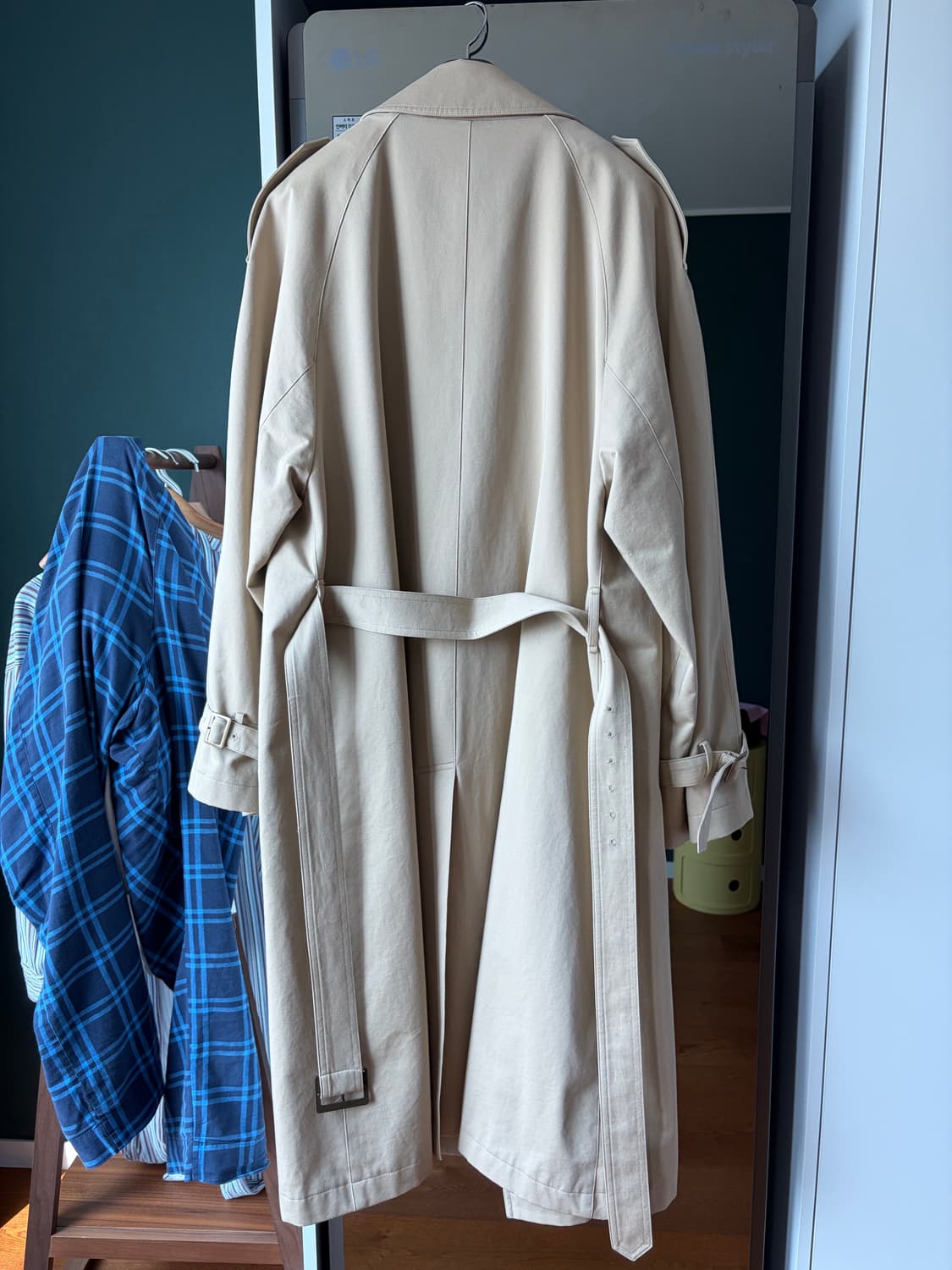 AFTER PRAY 베이지 프랜시스 트렌치 코트 상품이미지2