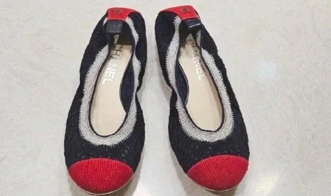 CHANEL샤넬 밴딩 플랫슈즈  상품이미지1