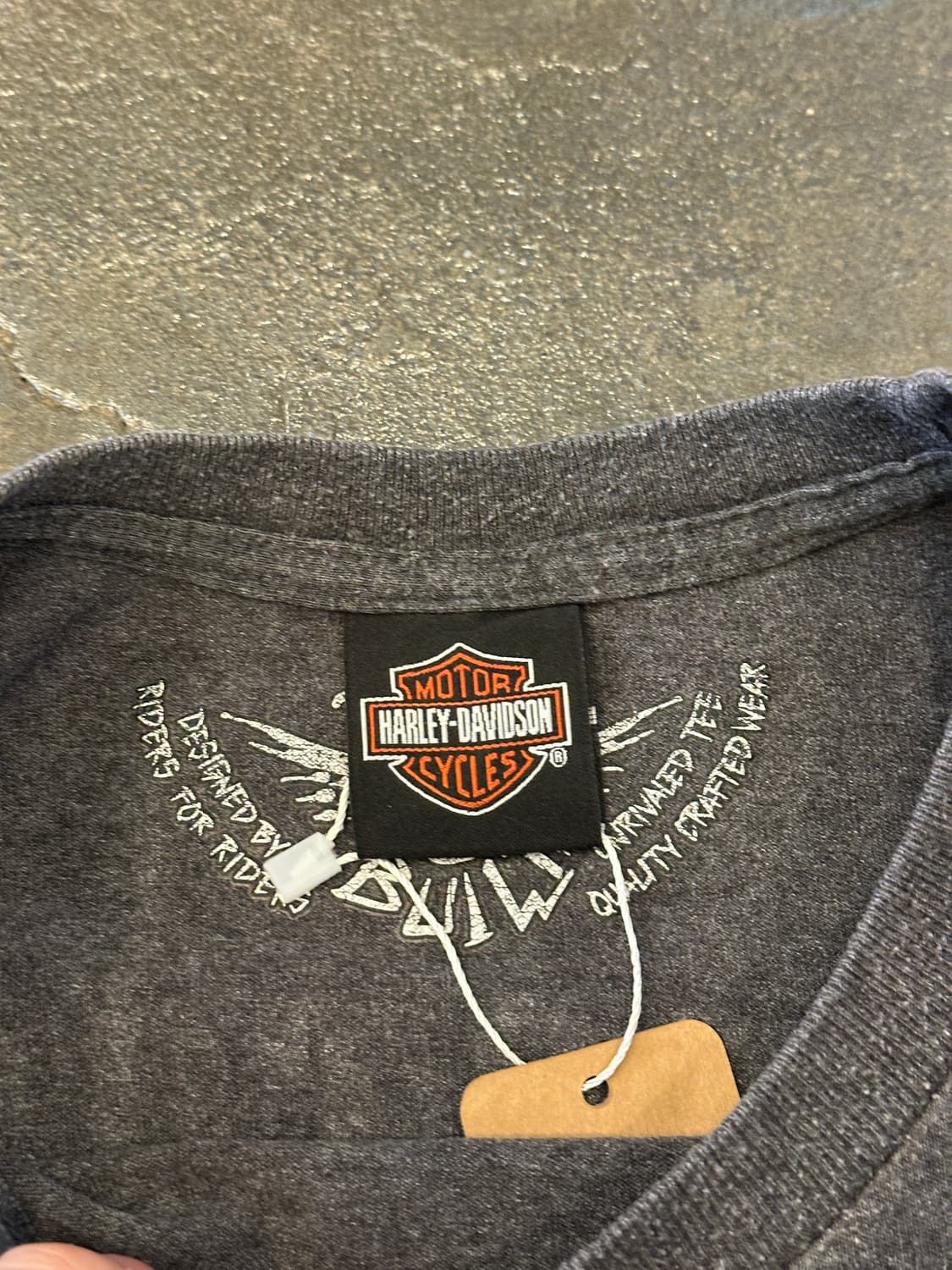 Harley Davison 할리데이비슨 데미지드 롱슬리브 L/S L 상품이미지5