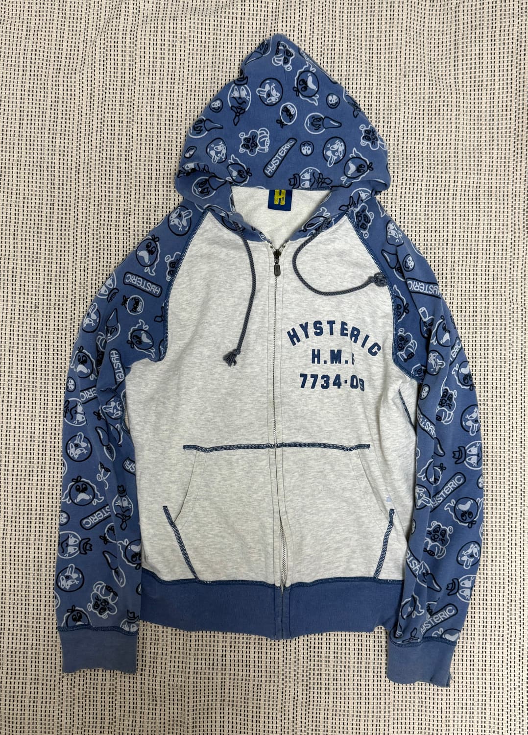 히스테릭글래머 나그랑 패턴 후드집업 상품이미지1