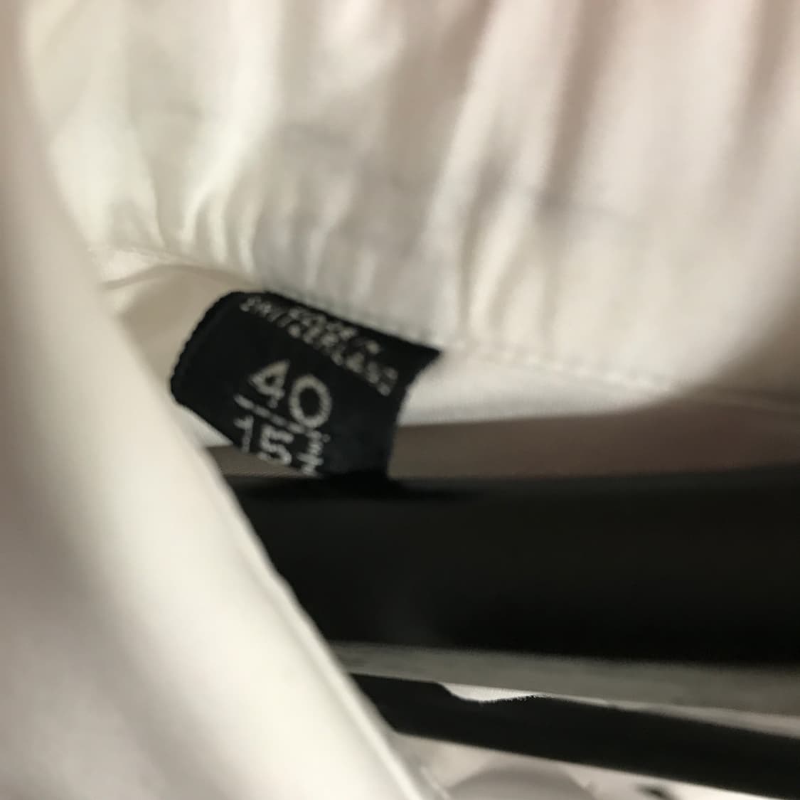 톰포드 화이트 셔츠 40/15 상품이미지6