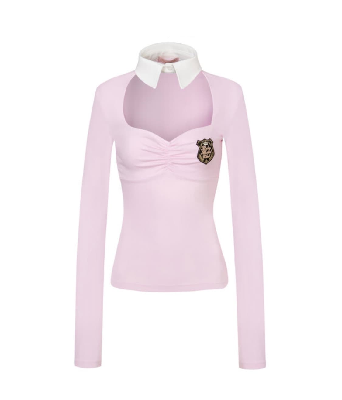 구해요 ) 베메클 챠미 카라 탑 (베이비핑크) 상품이미지1